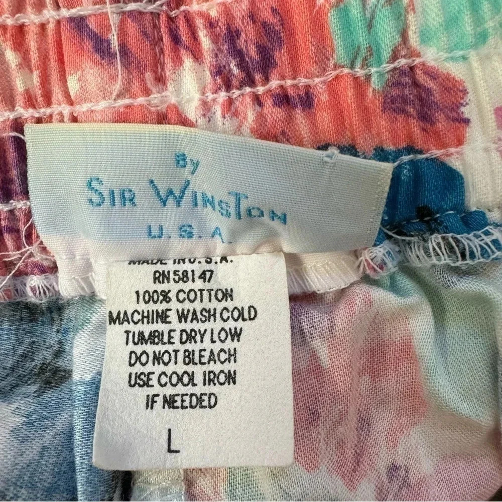 Vintage Sea Sun Womens Floral Shorts size Large - Picture 7 of 10